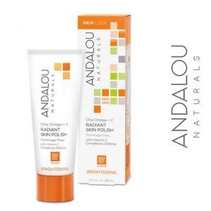 ANDALOU NATURALS - NWT Chia Omega + C Radiant Skin Polish 2 oz.